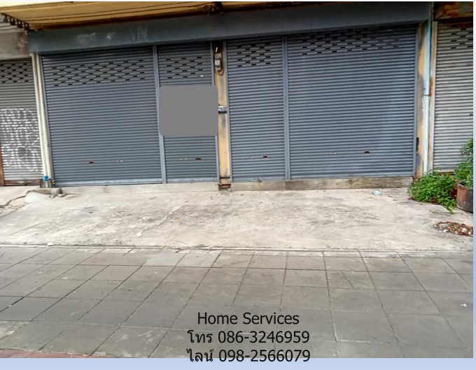 ขายอาคารพาณิชย์ 2 คูหา (แบ่งขาย) ติดถ.พุทธมณฑล สาย 2 ใกล้ MRT หลักสอง ทำเลค้าขายติดถนน